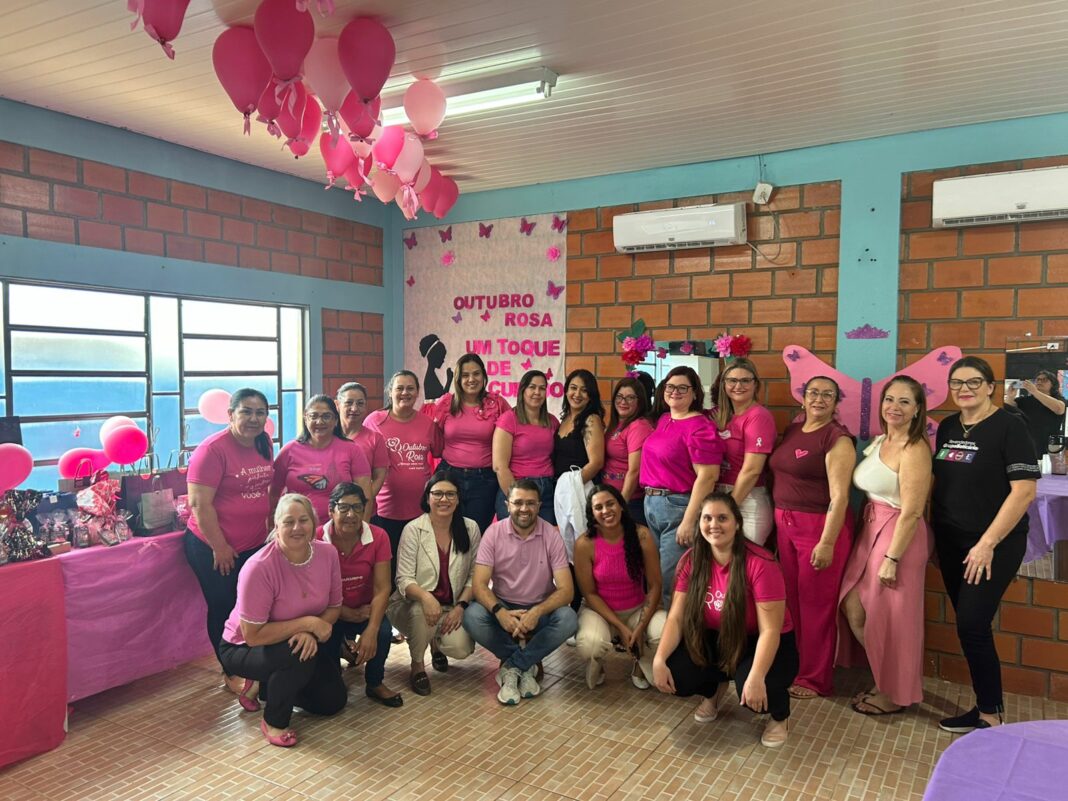 Secretaria de Sa&uacute;de de Coronel Sapucaia encerra Outubro Rosa com a&ccedil;&otilde;es de preven&ccedil;&atilde;o e cuidado &agrave; sa&uacute;de da mulher