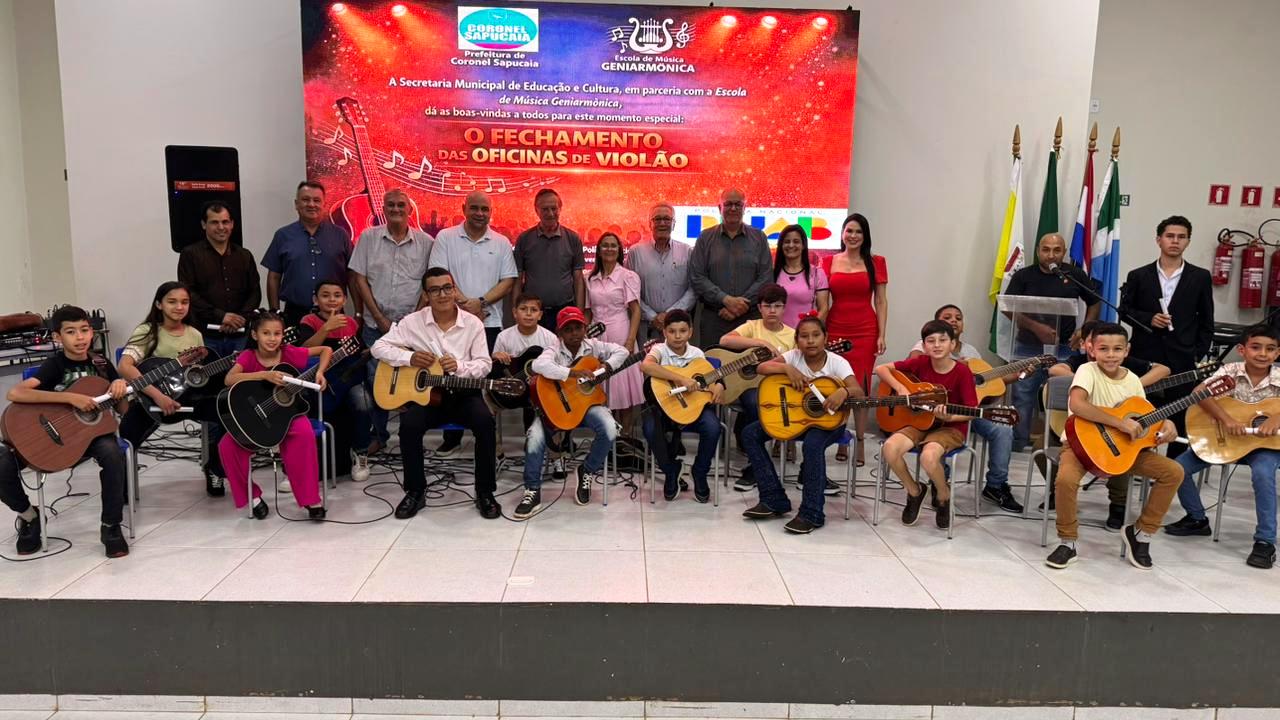 Cultura que Transforma, Coronel Sapucaia Celebra Talentos e Reafirma Compromisso com o Futuro.