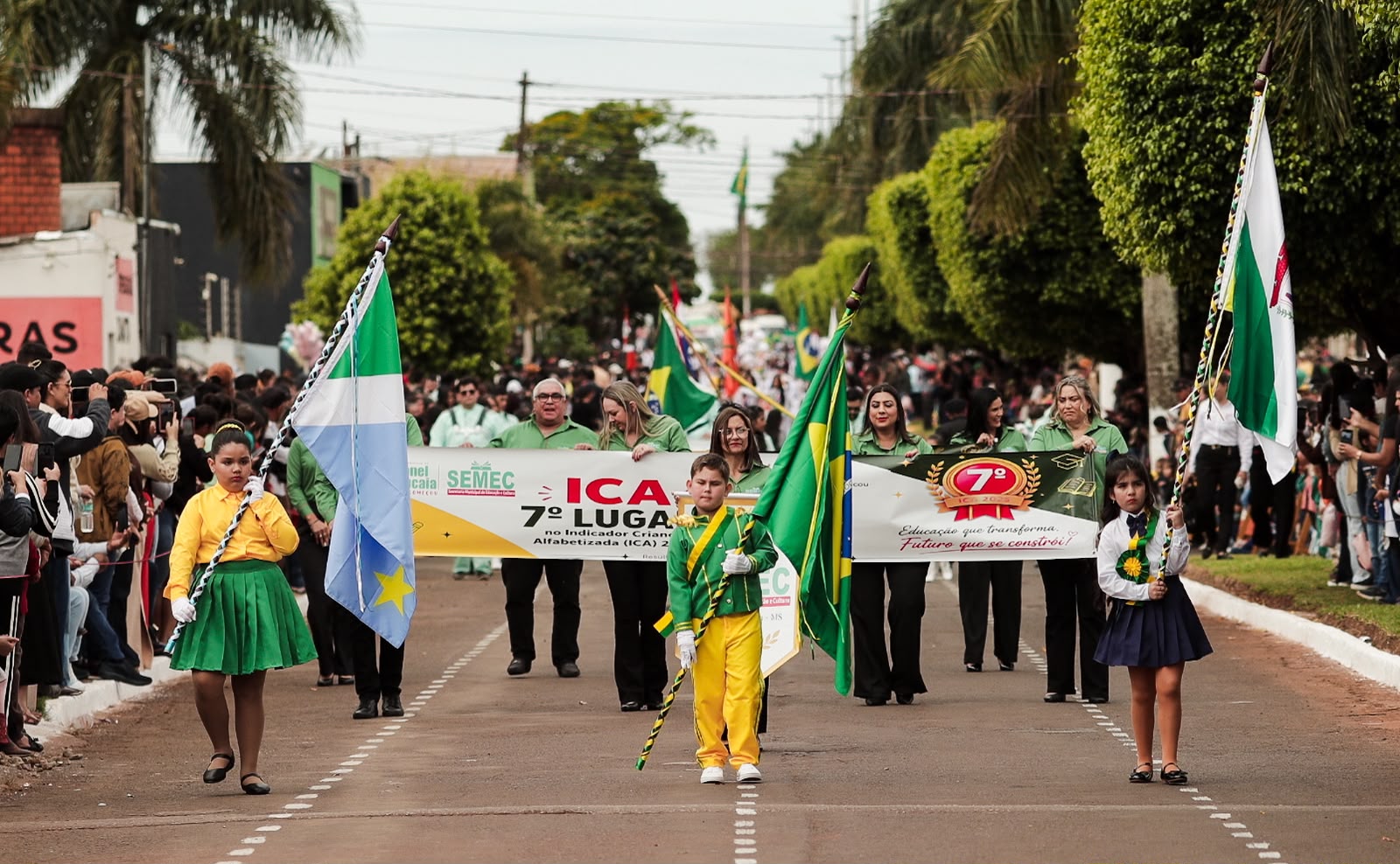 Ap&oacute;s 12 anos, Coronel Sapucaia resgata o 7 de Setembro em uma celebra&ccedil;&atilde;o de hist&oacute;ria, patriotismo e uni&atilde;o.