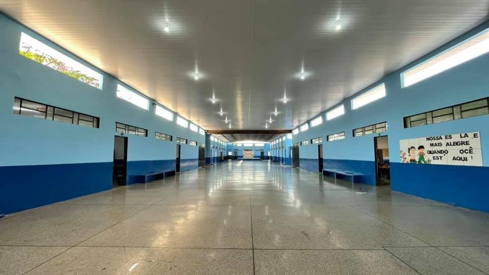 Infraestrutura Escola Fernando de Souza Romanini