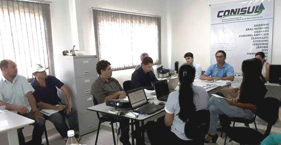 Sapucaia participa de oficina do Consórcio Conisul em Iguatemi